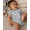 imageTstars My Siblings Have Paws Dog Cat Sibling Outfits Funny Baby Boy Girl BodysuitGray