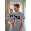 imageTstars Player 1 ampamp Player 2 Dad and Baby Matching Outfits  Funny Gamer Shirt Set for Fathers Day and New DadsDad Gray  Baby Gray