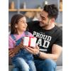 imageTstars Proud Father Shirt  Im a Proud Dad of a Freaking Awesome Daughter  Funny TShirts for Men Humor from DaughterBlack