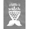 imageTstars Sibling Shirts Set Big Sister Shirt Little Sister Bodysuit Mermaid Shirts GirlsToddler California Blue  Baby Aqua