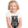 imageTstars Sister Bear Shirt Baby Boy Girl Bodysuit Matching Sibling Outfit Big Little SetToddler Gray  Baby Gray