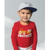 imageTstars Tractor Big Brother Shirt Baby Reveal Sibling Boy Kids Long Sleeve TShirtRed