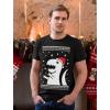 imageTstars Trex Santa Ugly Christmas Shirt Men Dinosaur Holiday Xmas Shirts for MenBlack