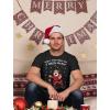 imageTstars Ugly Christmas Shirt I Touch My Elf TShirt Funny Holiday Xmas Shirts for MenBlack