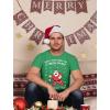 imageTstars Ugly Christmas Shirt I Touch My Elf TShirt Funny Holiday Xmas Shirts for MenGreen