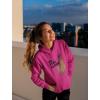 imageTstars Womens  No Prob Llama HoodiePink