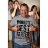 imageTstars Worlds Best Farter Dad Shirt  Gift for New Dads Funny Fathers Day Tshirt for MenGray