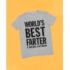 imageTstars Worlds Best Farter Dad Shirt  Gift for New Dads Funny Fathers Day Tshirt for MenGray