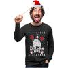 imageTstars Birthday Boy Jesus Long Sleeve Shirt Ugly Christmas Sweater Style TShirtBlack