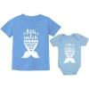 imageTstars Sibling Shirts Set Big Sister Shirt Little Sister Bodysuit Mermaid Shirts Girls Toddler California Blue 2T  Baby Aqua 6M 36M