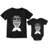 imageTstars Sibling Shirts Set Big Sister Shirt Little Sister Bodysuit Mermaid Shirts GirlsToddler Black  Baby Black