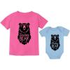 imageTstars Sister Bear Shirt Baby Boy Girl Bodysuit Matching Sibling Outfit Big Little SetToddler Pink  Baby Aqua