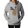 imageTstars Womens  No Prob Llama HoodieGrey