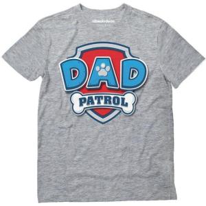 imagePaw Patrol Dad Mom Matching Couple TShirts Mothers Fathers Day Outfits for Him and Her TShirtDad Patrol  Gray