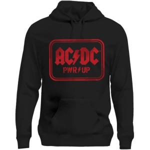 imageTstars ACDC Power Up Hoodie White Jagged Logo Rock ampamp Roll Band Sweatshirt for Men HoodieRed Logo  Black