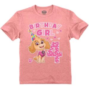 imageTstars Paw Patrol Pup Skye 4 5 Gifts for Four Five Years Old Girls 4th 5th Birthday Girl Theme Party Toddler Kids TShirtSkye 4th  Heather Mauve