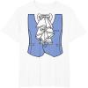 imagePirate Ruffle Victorian Renaissance Easy Costume TShirtWhite