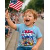 imageRed White ampamp Brave Boys 4th of July Shirt  Paw Patrol Patriotic Kids TShirt for Memorial Day ampamp National HolidaysCalifornia Blue