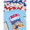 imageRed White ampamp Brave Boys 4th of July Shirt  Paw Patrol Patriotic Kids TShirt for Memorial Day ampamp National HolidaysCalifornia Blue