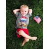 imageRed White ampamp Brave Boys 4th of July Shirt  Paw Patrol Patriotic Kids TShirt for Memorial Day ampamp National HolidaysGray