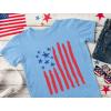 imageTstars American Flag Boys 4th of July Shirt  USA Patriotic Toddler Kids Tee for Memorial Day ampamp Independence DayColor Flag  California Blue