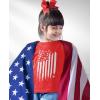 imageTstars American Flag Boys 4th of July Shirt  USA Patriotic Toddler Kids Tee for Memorial Day ampamp Independence DayWhite Flag  Red