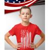 imageTstars American Flag Boys 4th of July Shirt  USA Patriotic Toddler Kids Tee for Memorial Day ampamp Independence DayWhite Flag  Red