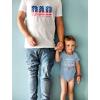 imageTstars American Flag Daddys Little Firecracker Patriotic Dad and Baby Matching OutfitsDad Navy  Baby Navy