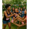 imageTstars American Flag Mommy ampamp Me 4th of July Outfits  Patriotic Memorial Day USA Mom and Baby Matching ShirtsMom Black  Baby Black