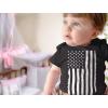 imageTstars Big White American Flag 4th of July Baby Outfit  Memorial Day Patriotic Infant Bodysuit for Boys ampamp GirlsNavy