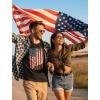 imageTstars Distressed American Flag Shirt for Men  Patriotic USA Merica Tee  4th of July ampamp Memorial Day Gift IdeaDistressed Flag  Black