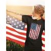 imageTstars Distressed American Flag Shirt for Men  Patriotic USA Merica Tee  4th of July ampamp Memorial Day Gift IdeaDistressed Flag  Black