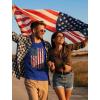 imageTstars Distressed American Flag Shirt for Men  Patriotic USA Merica Tee  4th of July ampamp Memorial Day Gift IdeaDistressed Flag  Blue