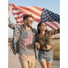 imageTstars Distressed American Flag Shirt for Men  Patriotic USA Merica Tee  4th of July ampamp Memorial Day Gift IdeaDistressed Flag  Gray
