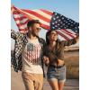 imageTstars Distressed American Flag Shirt for Men  Patriotic USA Merica Tee  4th of July ampamp Memorial Day Gift IdeaDistressed Flag  White
