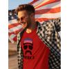imageTstars Distressed American Flag Shirt for Men  Patriotic USA Merica Tee  4th of July ampamp Memorial Day Gift IdeaMerica  Red