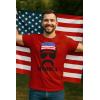 imageTstars Distressed American Flag Shirt for Men  Patriotic USA Merica Tee  4th of July ampamp Memorial Day Gift IdeaMerica  Red