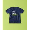 imageTstars Eat Sleep Hockey Repeat Shirt Gift for Players Boys Youth Kids TShirtNavy