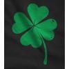 imageTstars Faded Shamrock Green Clover St Patricks Day Irish Long Sleeve Kids TShirtBlack