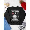 imageTstars Go Jesus Ugly Christmas Sweatshirt for Women Teen Girls Funny Holiday Xmas Womens SweatshirtsBlack