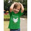 imageTstars Guess What Chicken Shirt Novelty Gifts for Boys and Girls Funny Youth Kids TShirtGreen