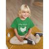imageTstars Guess What Chicken Shirt Novelty Gifts for Boys and Girls Funny Youth Kids TShirtGreen