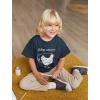 imageTstars Guess What Chicken Shirt Novelty Gifts for Boys and Girls Funny Youth Kids TShirtNavy
