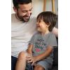 imageTstars Happy Fathers Day Daddy Shirt  Gift from Son or Daughter for Dad  Toddler Kids TShirtGray