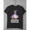 imageTstars Honkus Ponkus Goose Shirt Funny Halloween Costume Witch Hat Women TShirtGray