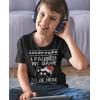 imageTstars I Paused My Game to Be Here Video Gamer Ugly Christmas Youth Kids TShirtBlack