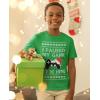 imageTstars I Paused My Game to Be Here Video Gamer Ugly Christmas Youth Kids TShirtGreen