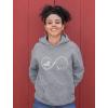 imageTstars Infinity Love Horse Hoodie for Women and Teen Girls Equestrian Horseback Riding Gift Idea Sweatshirt with HorsesGray