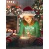 imageTstars Kungfu Santa Claus Funny Youth Kids Ugly Christmas Shirt Tacky Sweater Style Xmas Holiday Long Sleeve TShirtGreen