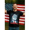imageTstars Murica American Flag Trump Shirt  Patriotic USA MAGA Mens Tee for 4th of July ampamp Memorial DayBlack